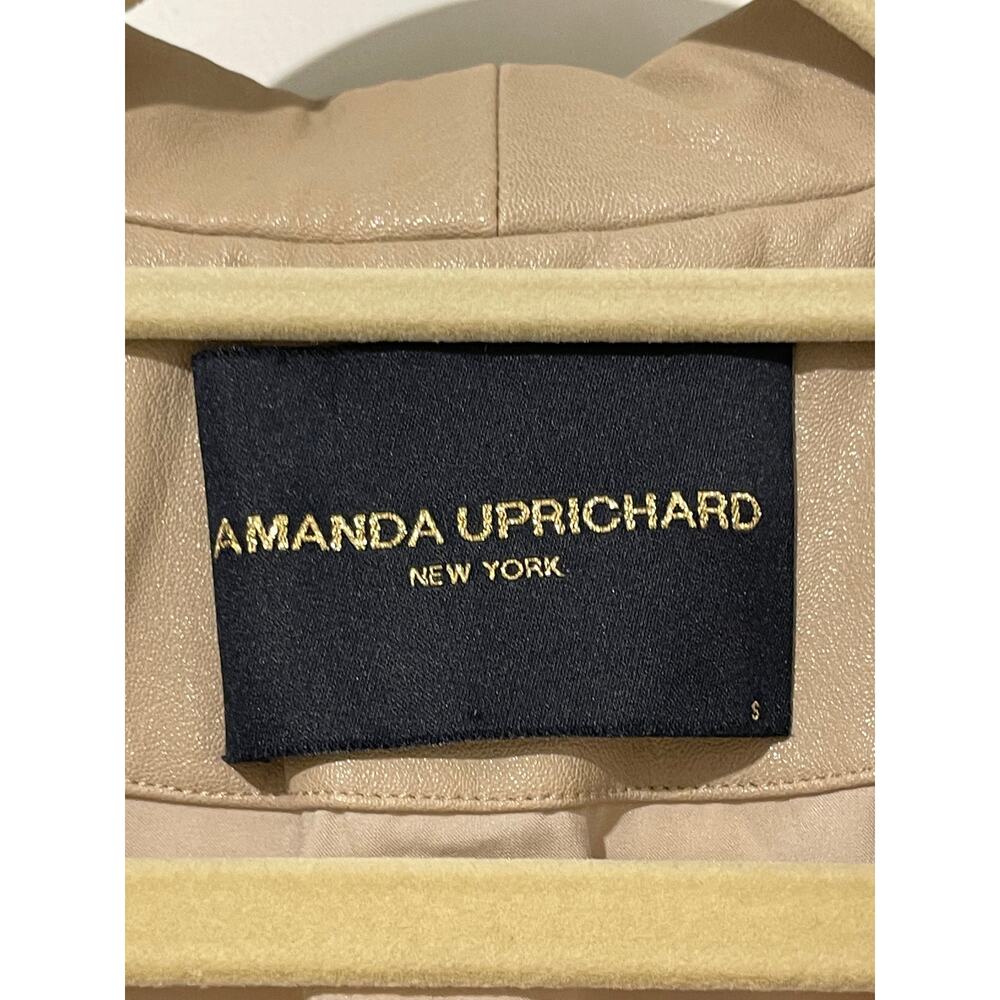 Amanda Uprichard Tan Jane Blazer Size Small - Picture 15 of 16
